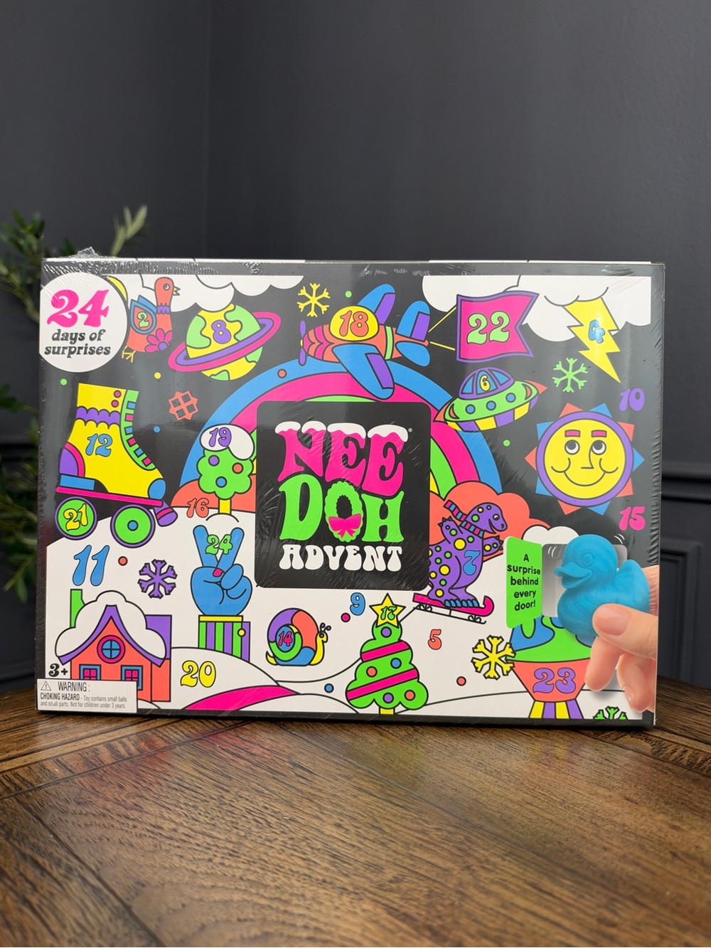 2026 NeeDoh Advent Calendar 24 Days Squishmas NEW SEALED Authentic